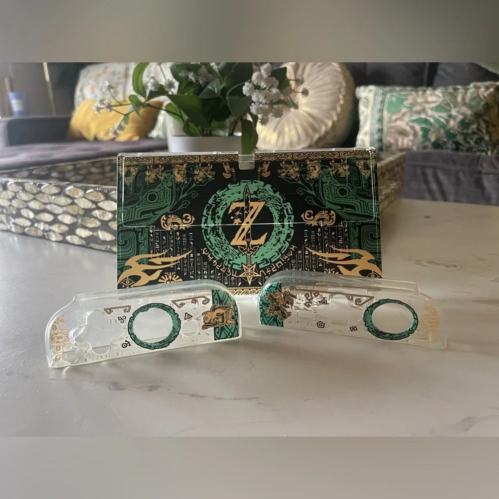 TOTK Zelda-Themed Nintendo Switch Case & Controller Skin